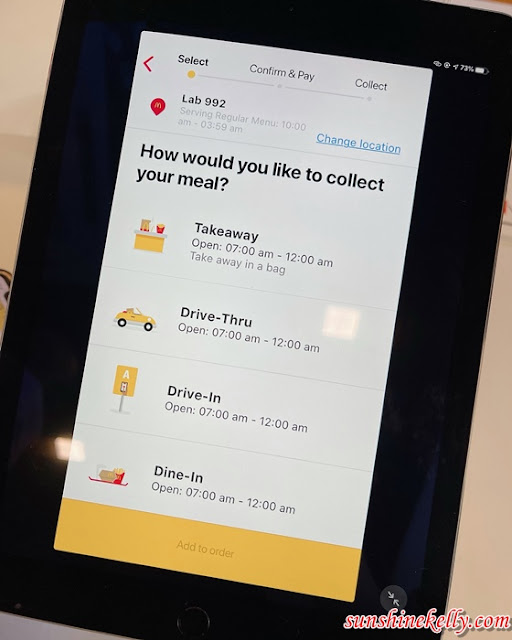 McDonald’s New Order & Collect Feature, Fast & Convenient Meal Orders, McDonald’s Malaysia, McDonald’s Order & Collect, McD, Food